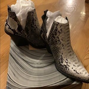 Jeffrey Campbell Snake Booties NWT